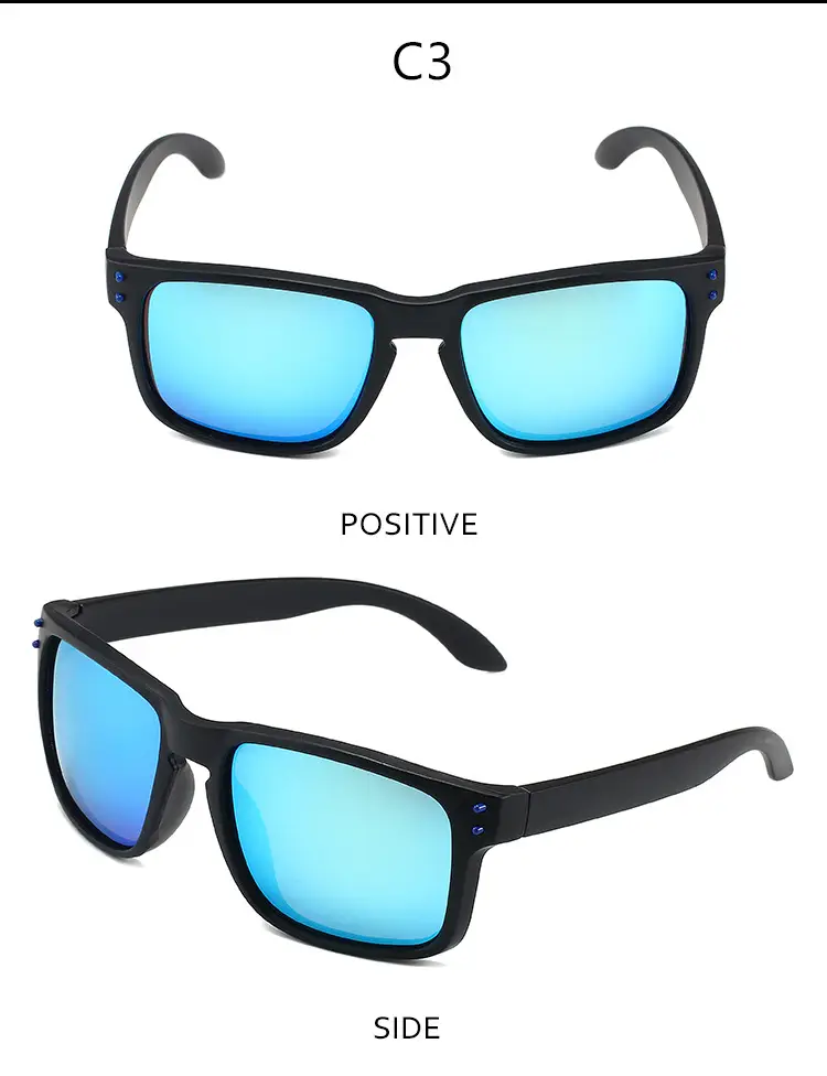 Polarized Sunglasses for Men Women with Blue Mirror Finish β feature 13