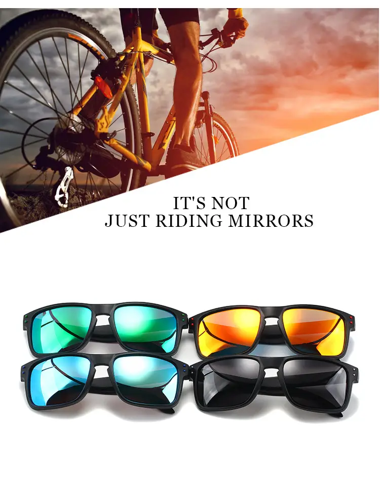 Polarized Sunglasses for Men Women with Blue Mirror Finish β feature 4