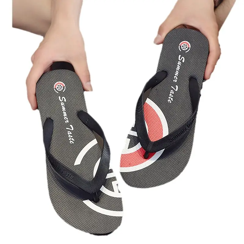 Red Summer Fashion Flip Flops Women's Slippers