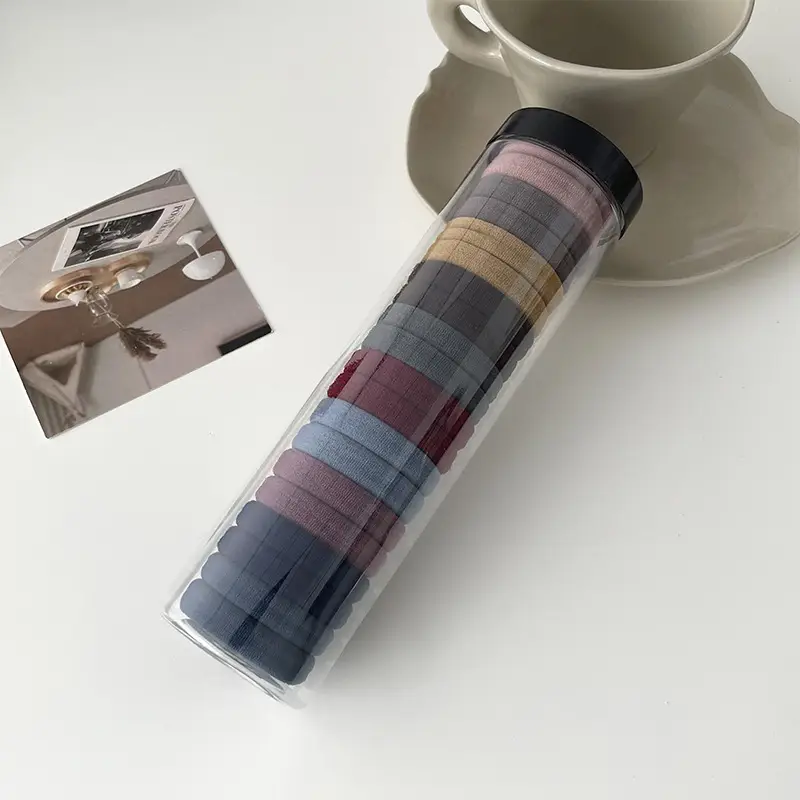 New Rubber Band All-Match Head Rope Autumn Winter High Elastic Durable Ponytail Rubber Band Girls Tie Head Hair Accessories Wholesale