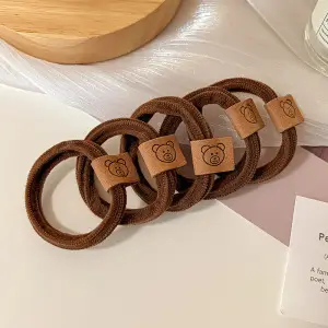 New Rubber Band All-Match Head Rope Autumn Winter High Elastic Durable Ponytail Rubber Band Girls Tie Head Hair Accessories Wholesale
