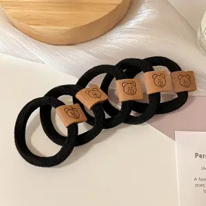 New Rubber Band All-Match Head Rope Autumn Winter High Elastic Durable Ponytail Rubber Band Girls Tie Head Hair Accessories Wholesale