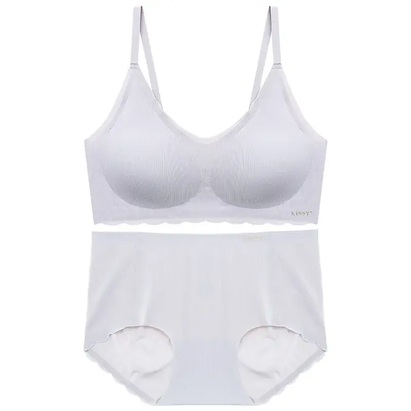 Women's Seamless Sling Bra with Latex Coaster - Image 8