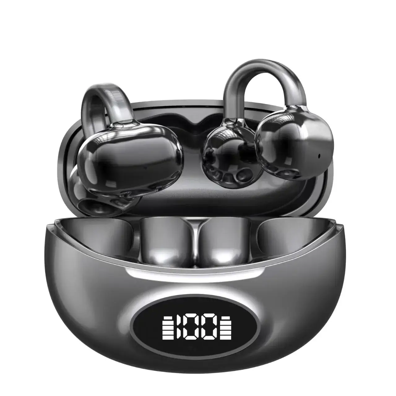 Wireless Bluetooth Earbuds with Fingerprint Touch & Sports Design