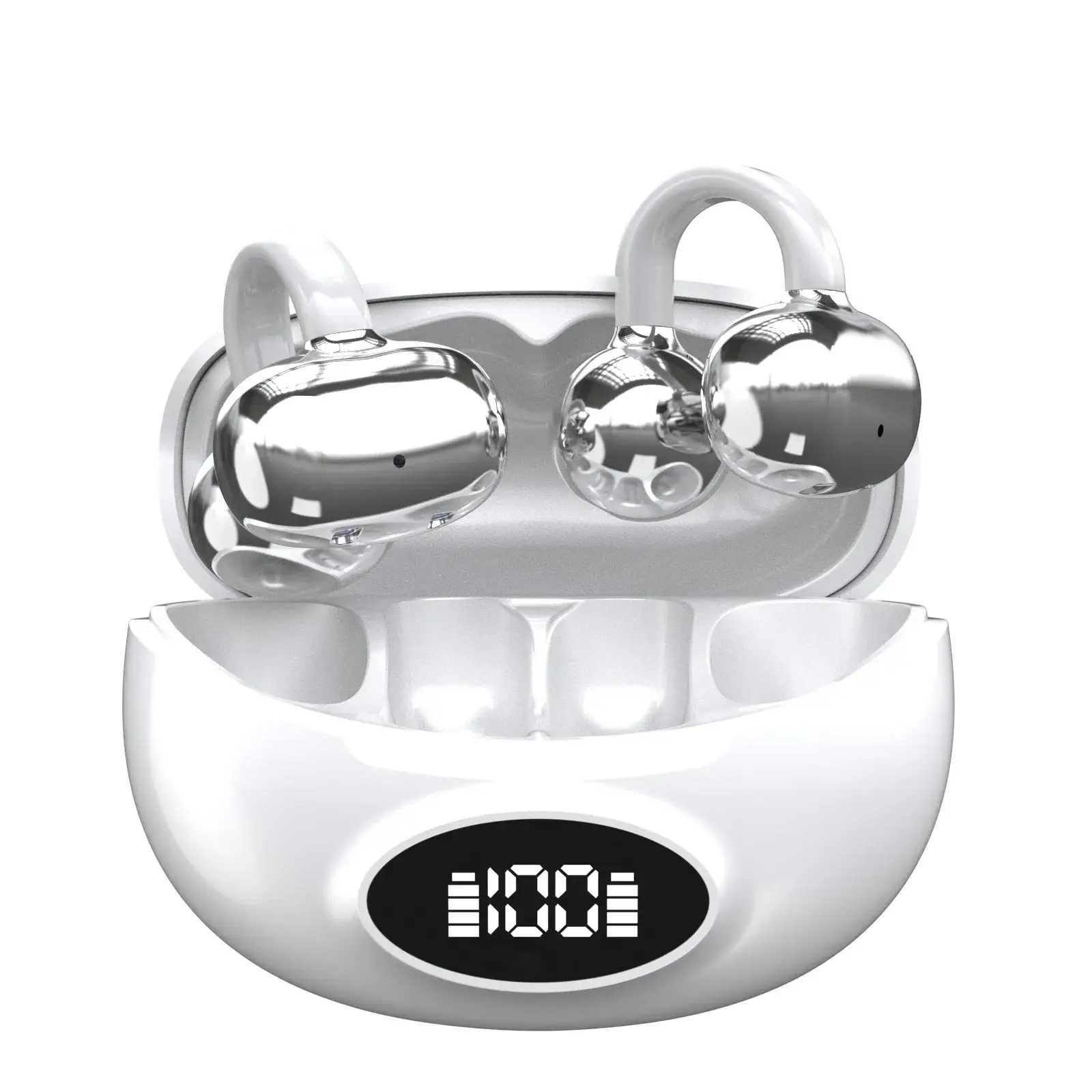Wireless Bluetooth Earbuds with Fingerprint Touch & Sports Design