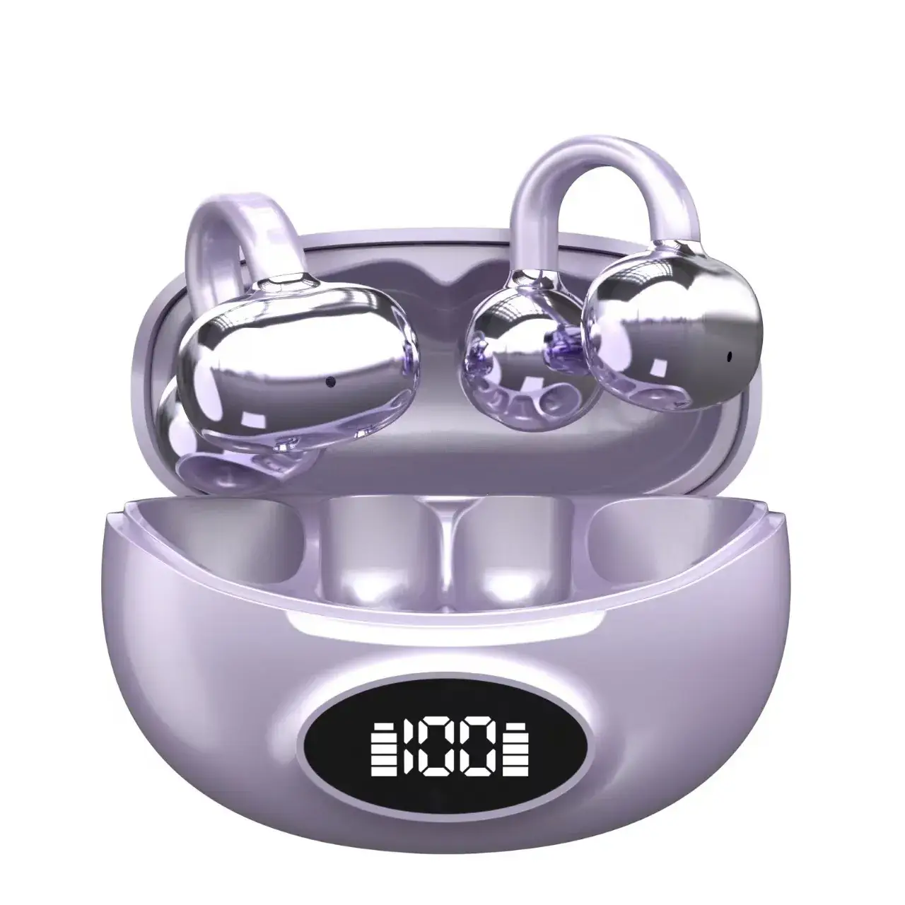 Wireless Bluetooth Earbuds with Fingerprint Touch & Sports Design