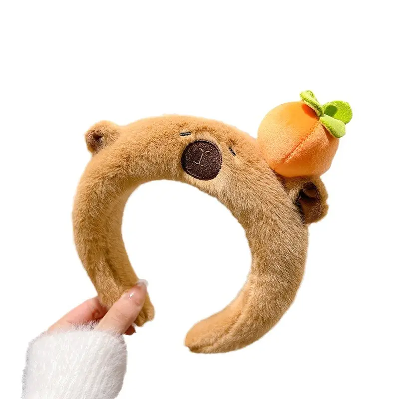 Plush Skull Top Headband for Girls Women Autumn Winter - Image 9