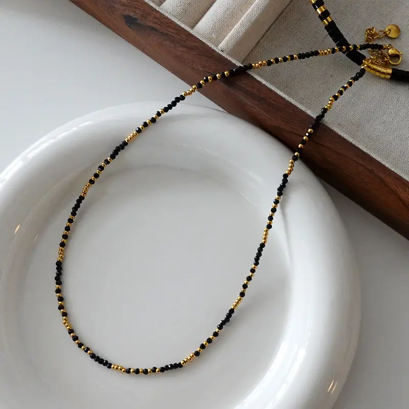 Dunhuang New Chinese Style Necklace Women's Beaded Natural Stone Agate High-grade Woolen Chain Red Stacked Antique Clavicle Chain - Image 40