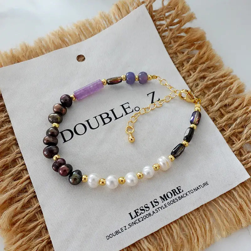 Dunhuang New Chinese Style Necklace Women's Beaded Natural Stone Agate High-grade Woolen Chain Red Stacked Antique Clavicle Chain - Image 62