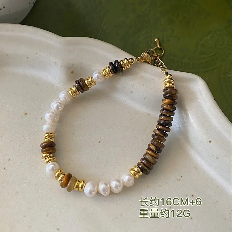 Dunhuang New Chinese Style Necklace Women's Beaded Natural Stone Agate High-grade Woolen Chain Red Stacked Antique Clavicle Chain - Image 63