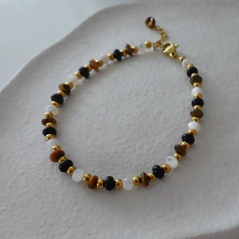 Dunhuang New Chinese Style Necklace Women's Beaded Natural Stone Agate High-grade Woolen Chain Red Stacked Antique Clavicle Chain - Image 64