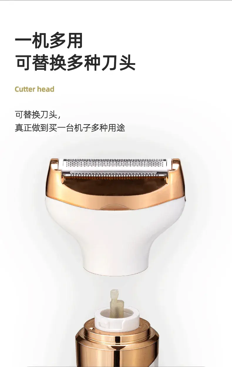 Women's Full Body Epilator for Armpit & Pubic Hair Removal — feature 5
