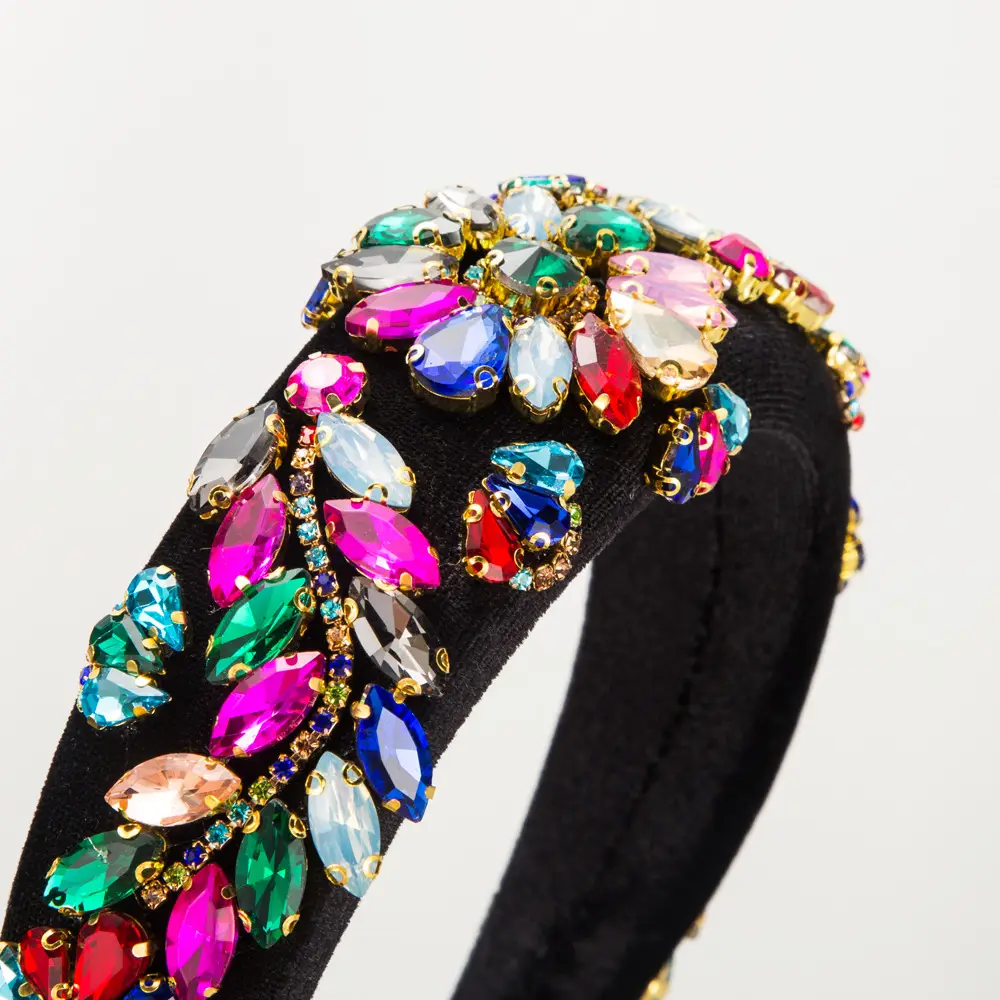Cross-Brand Baroque Crystal Headband for Women - Image 7