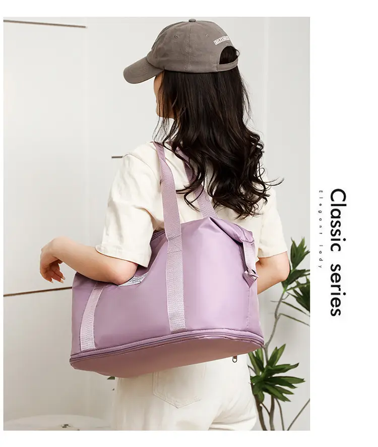 Portable Waterproof Oxford Fitness Bag One Shoulder — feature 38