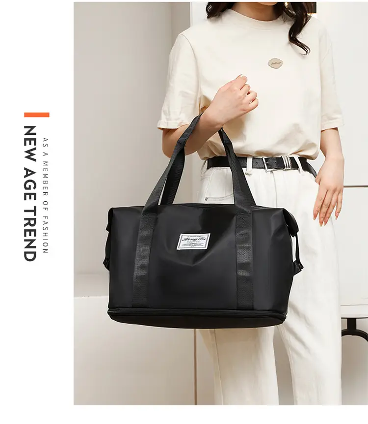 Portable Waterproof Oxford Fitness Bag One Shoulder — feature 40