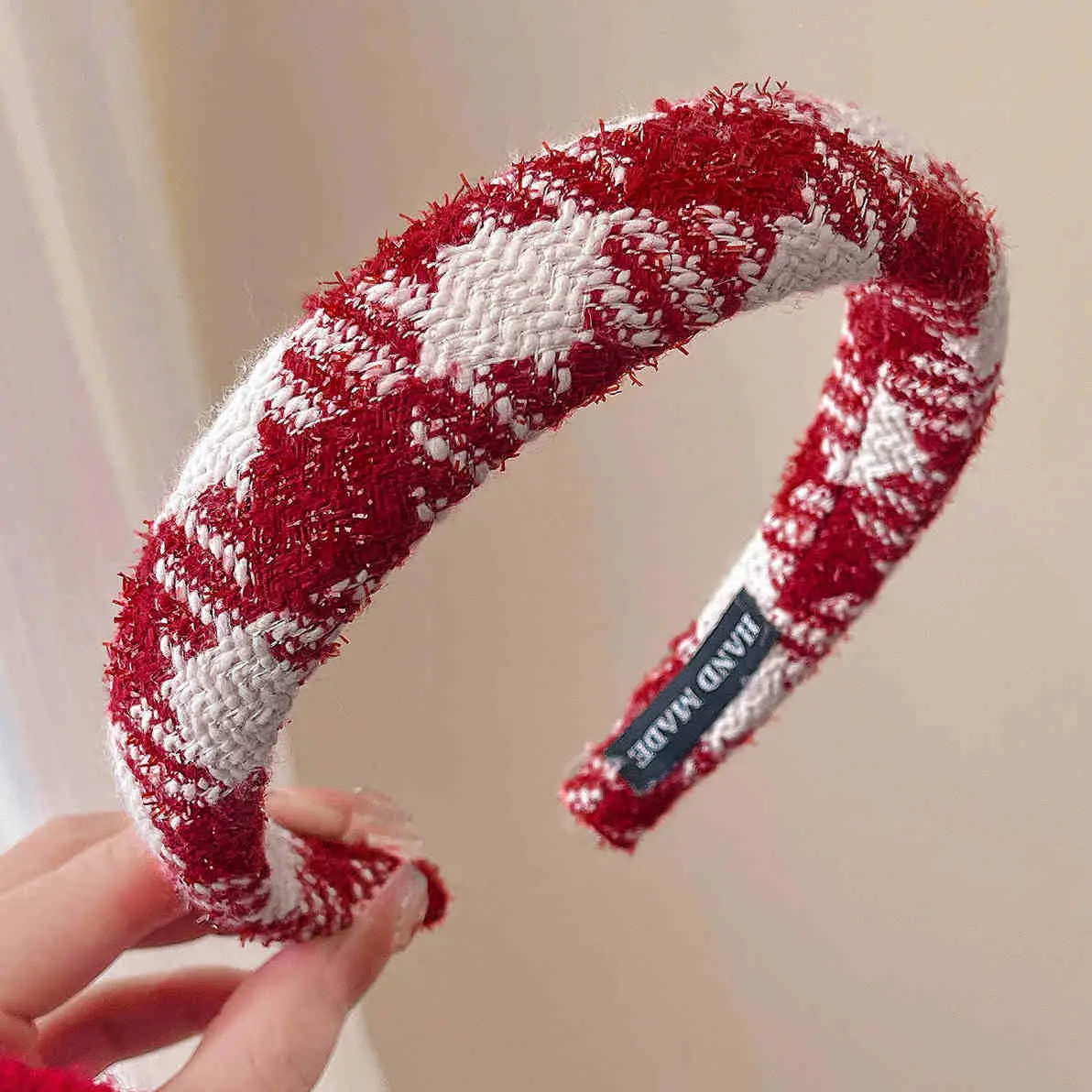Red Velvet New Year Headband for Women 2024 - Image 6