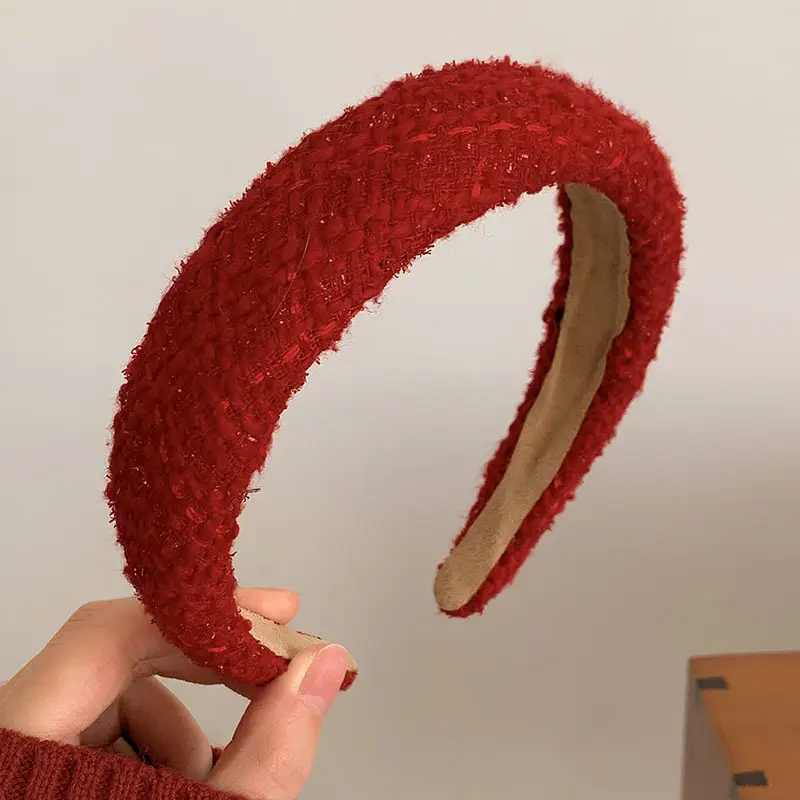 Red Velvet New Year Headband for Women 2024 - Image 12