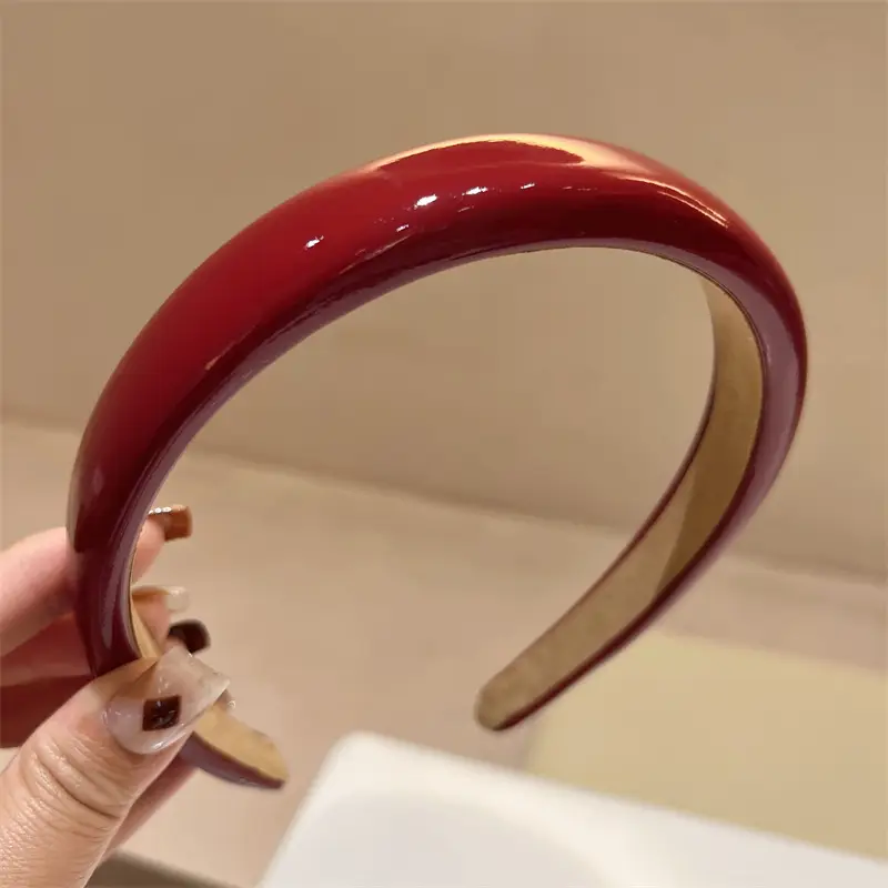 Red Velvet New Year Headband for Women 2024 - Image 18