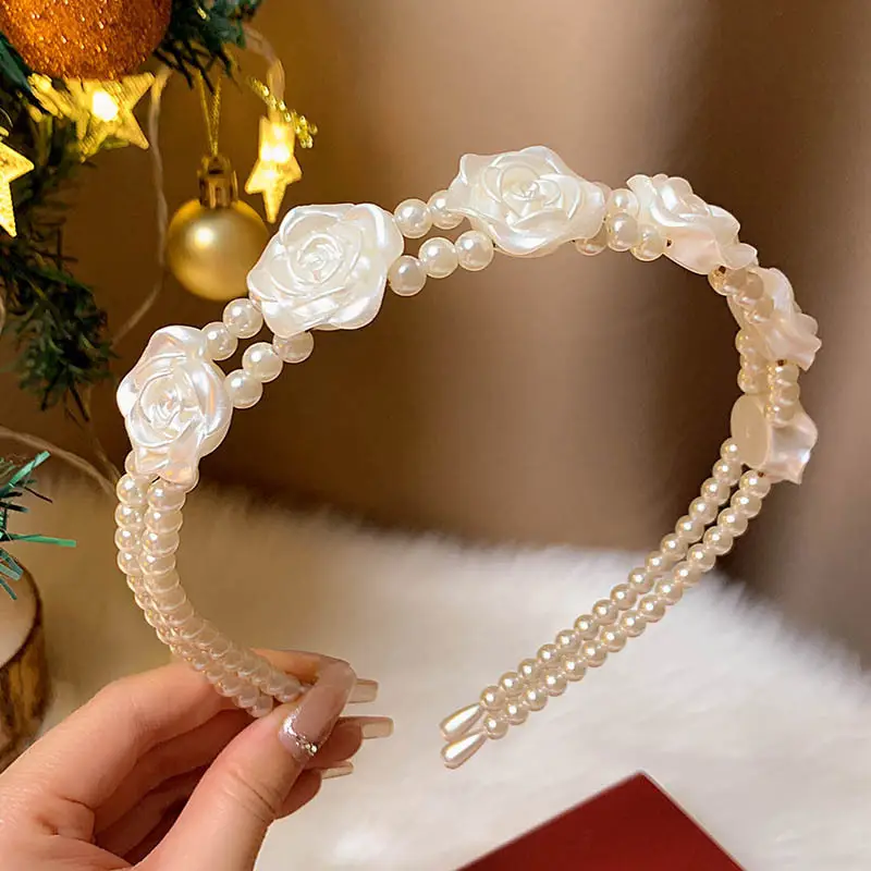 Red Velvet New Year Headband for Women 2024 - Image 20