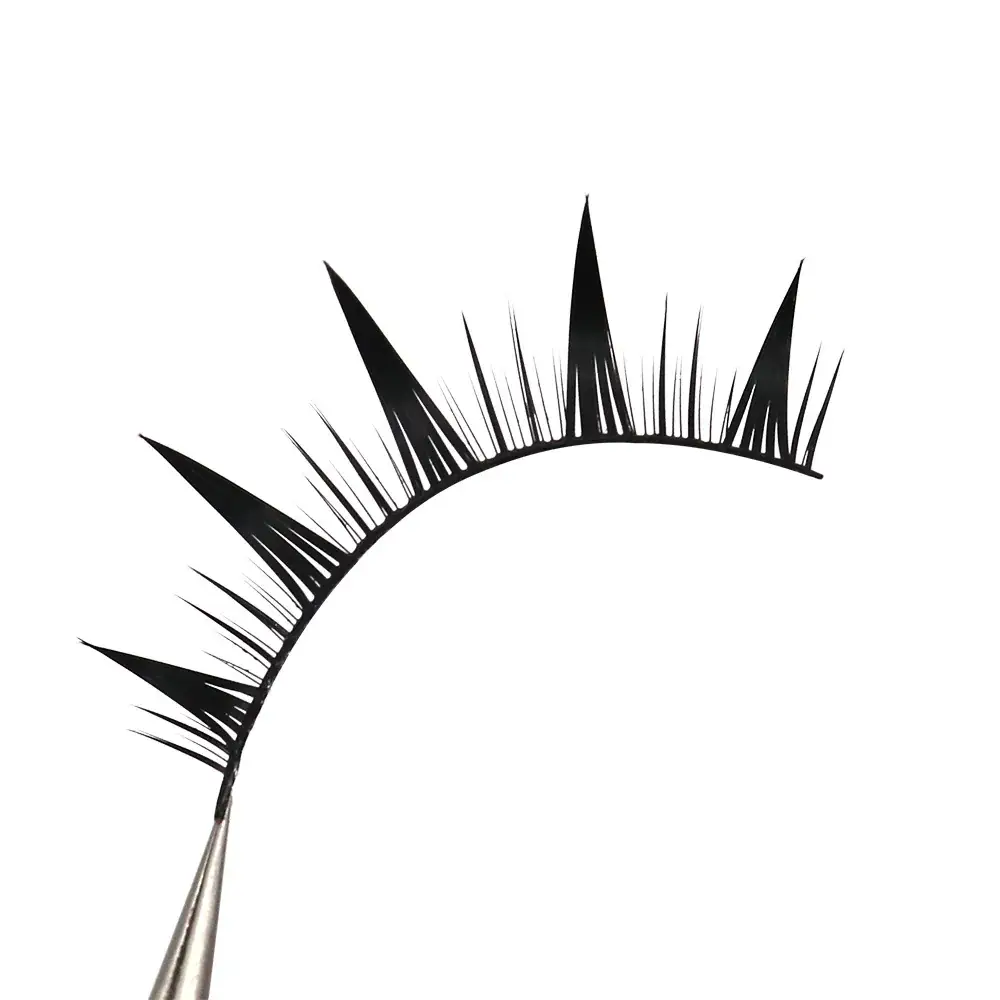 Black Thick False Eyelashes for Big Eyes - Image 11