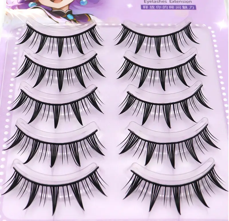 Black Thick False Eyelashes for Big Eyes — feature 11