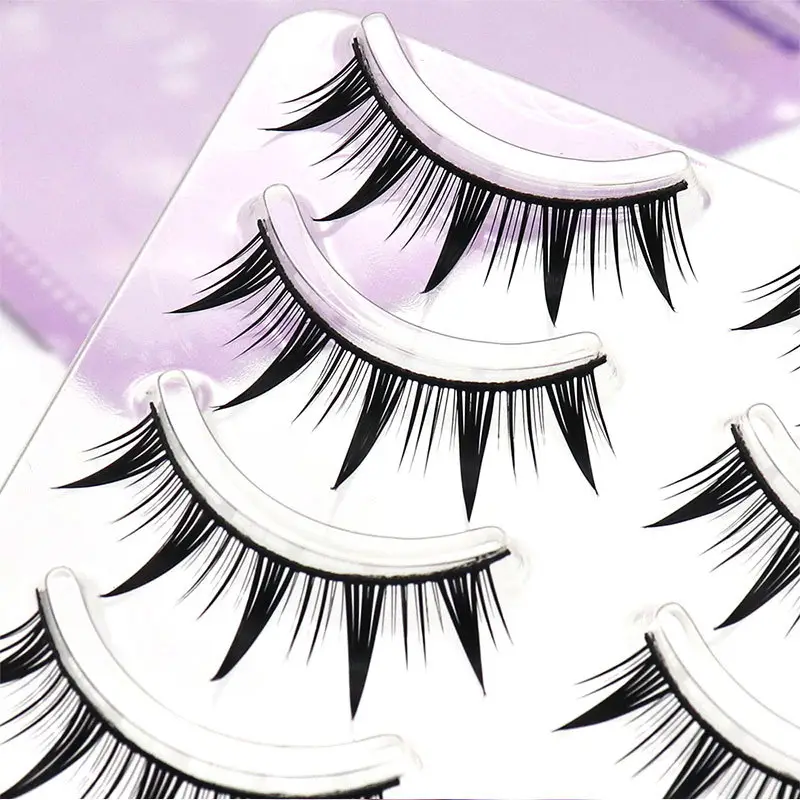 Black Thick False Eyelashes for Big Eyes — feature 9