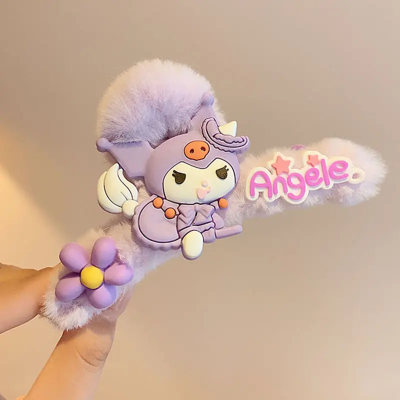 Cute Plush Bear Clip for Women Autumn Winter Hairpin - Image 12