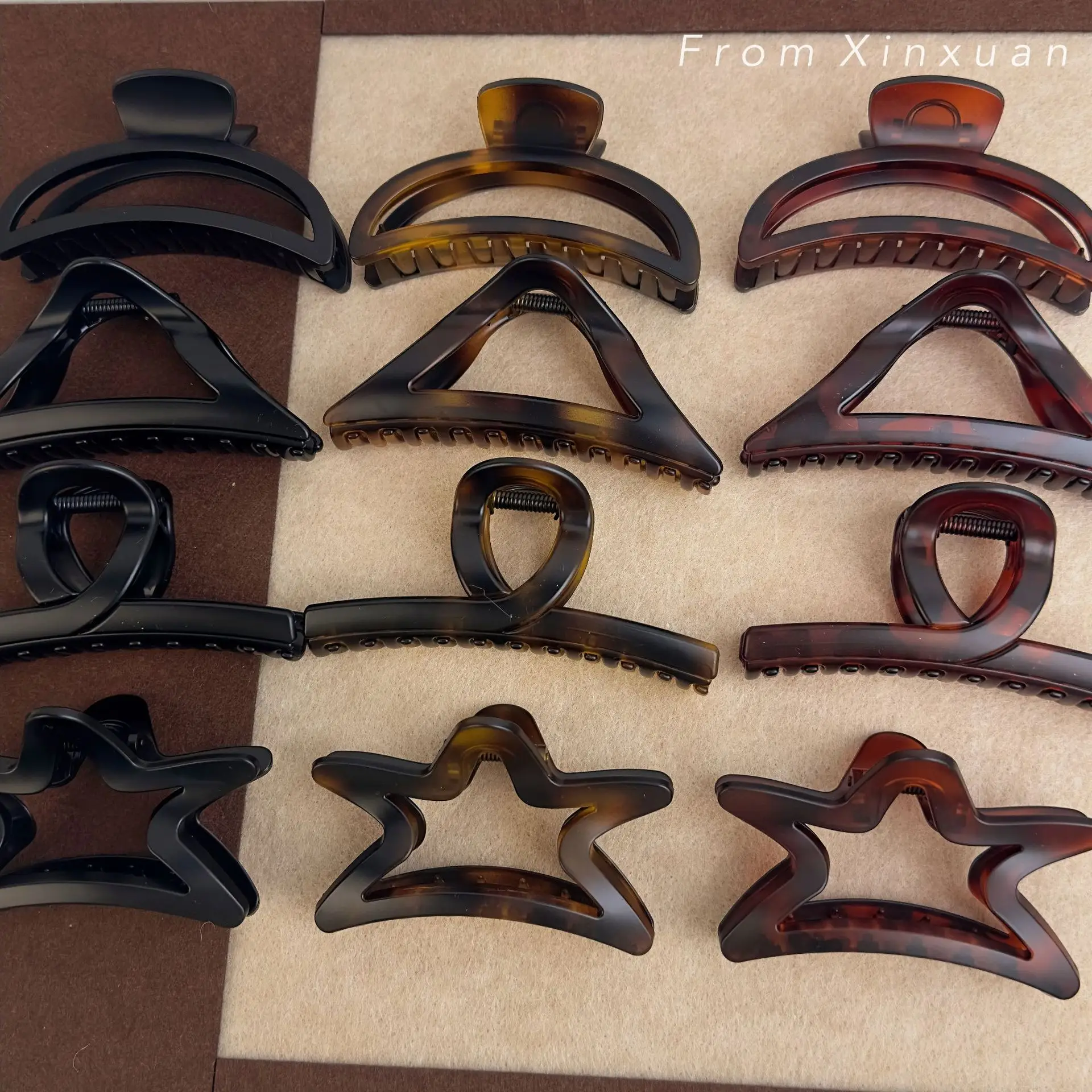 French Retro Star Clip 2023 Hair Accessory - Image 13