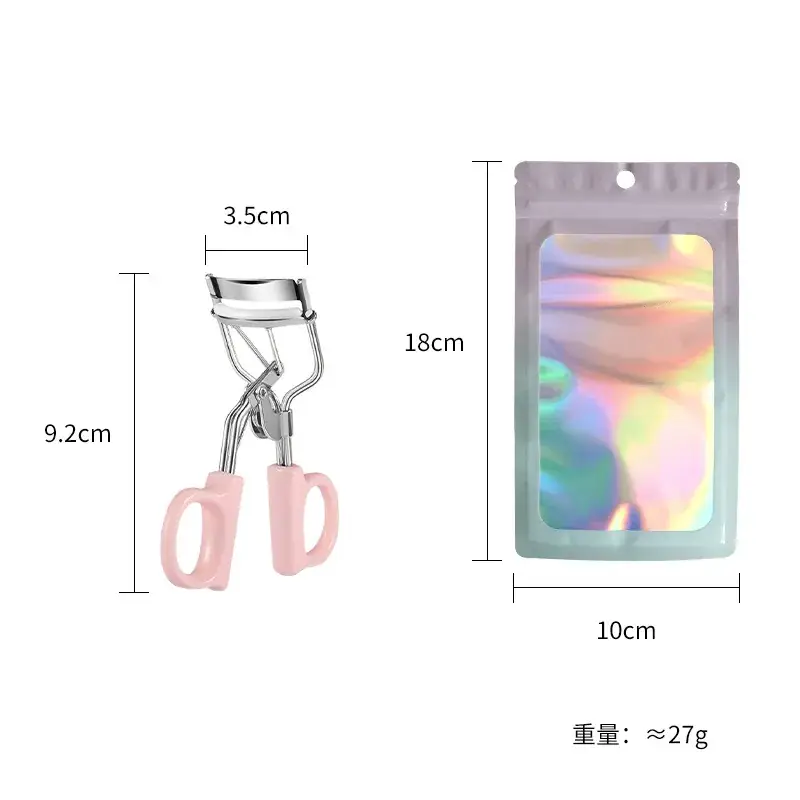 Pink Eyelash Curler 3.5cm Portable Beauty Tool - Image 7