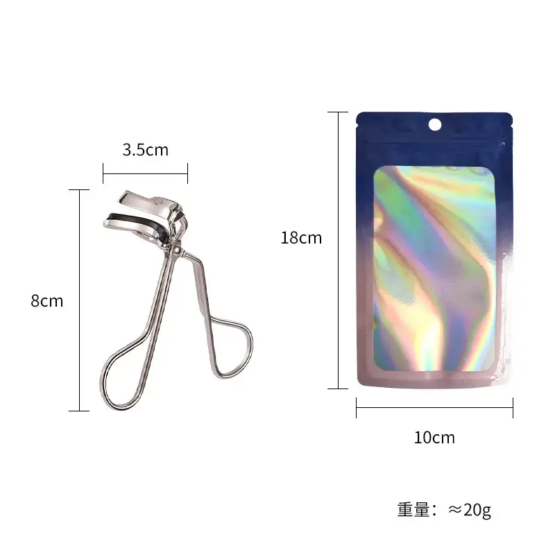 Stainless Steel Eyelash Curler 8cm Portable Beginner - Image 5