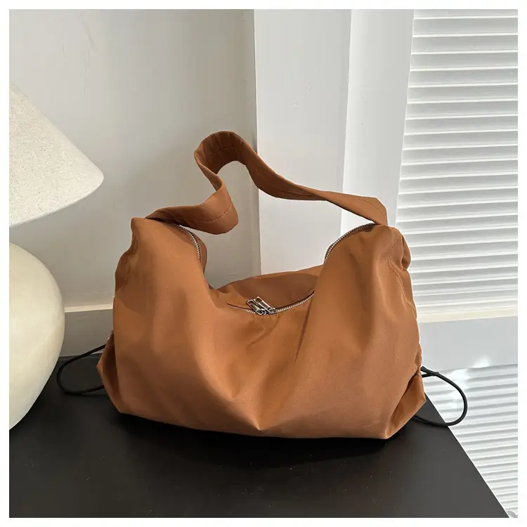 Black Nylon Shoulder Bag for Women 2024 Winter — feature 24