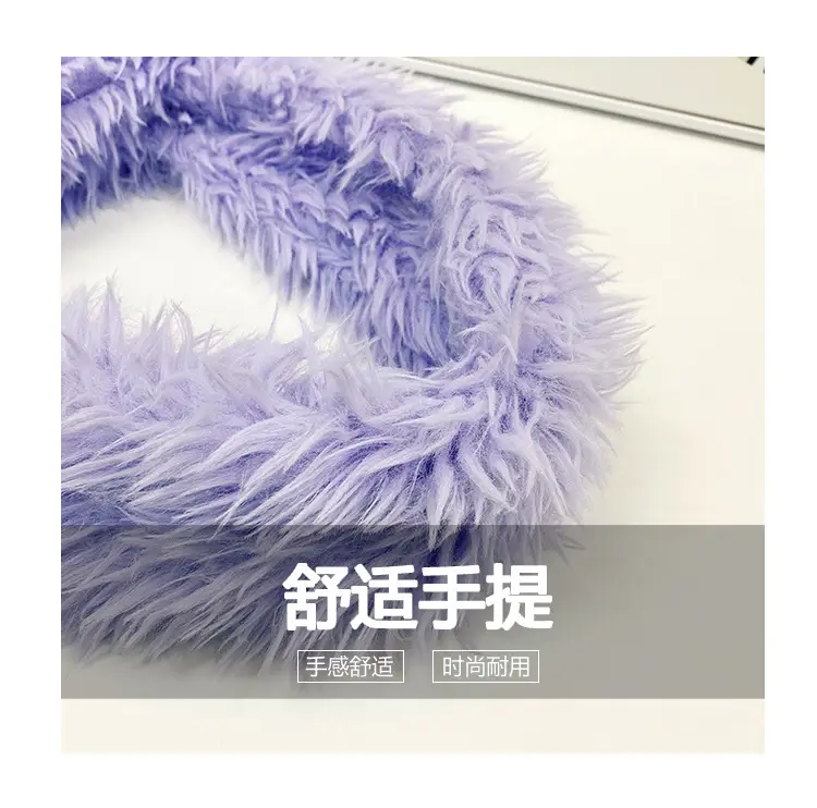 Cute Monster Plush Heart Bag for Girls Large Capacity — feature 9
