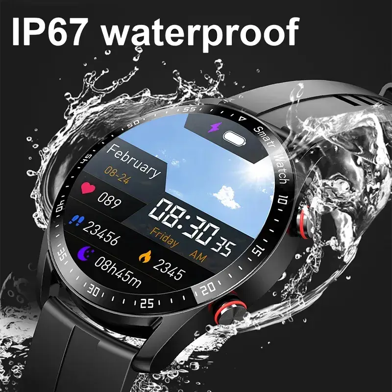 Smart Watch Ecg+Ppg Business Stainless Steel Strap