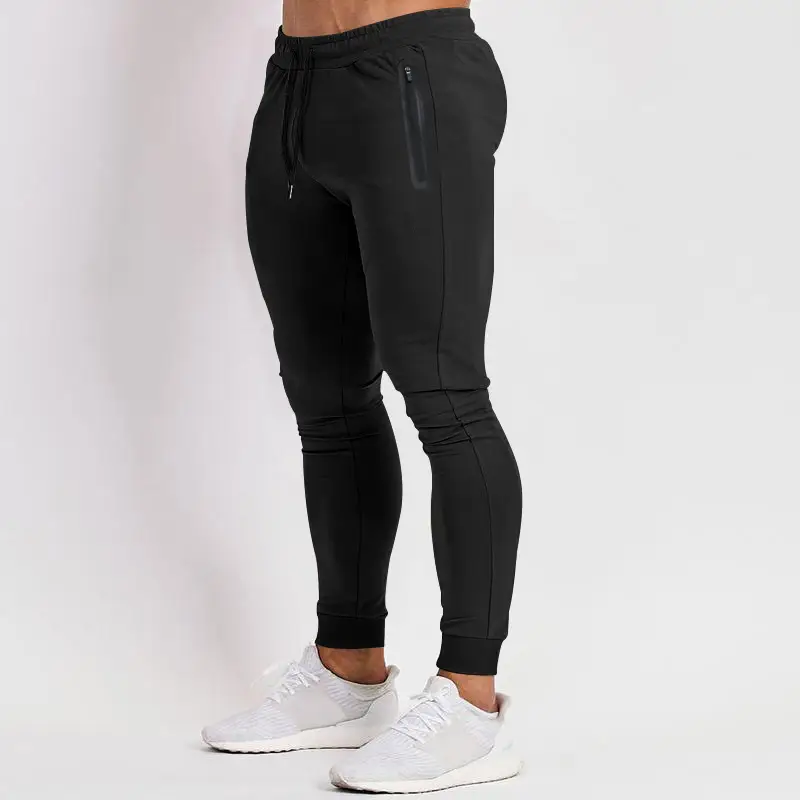 Men Grey Stretch Fitness Trousers Casual Spring Summer — feature 11