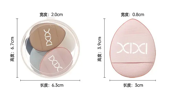 xixi Thumb Puff 2-Pack Wet & Dry Soft Skin Friendly — feature 17