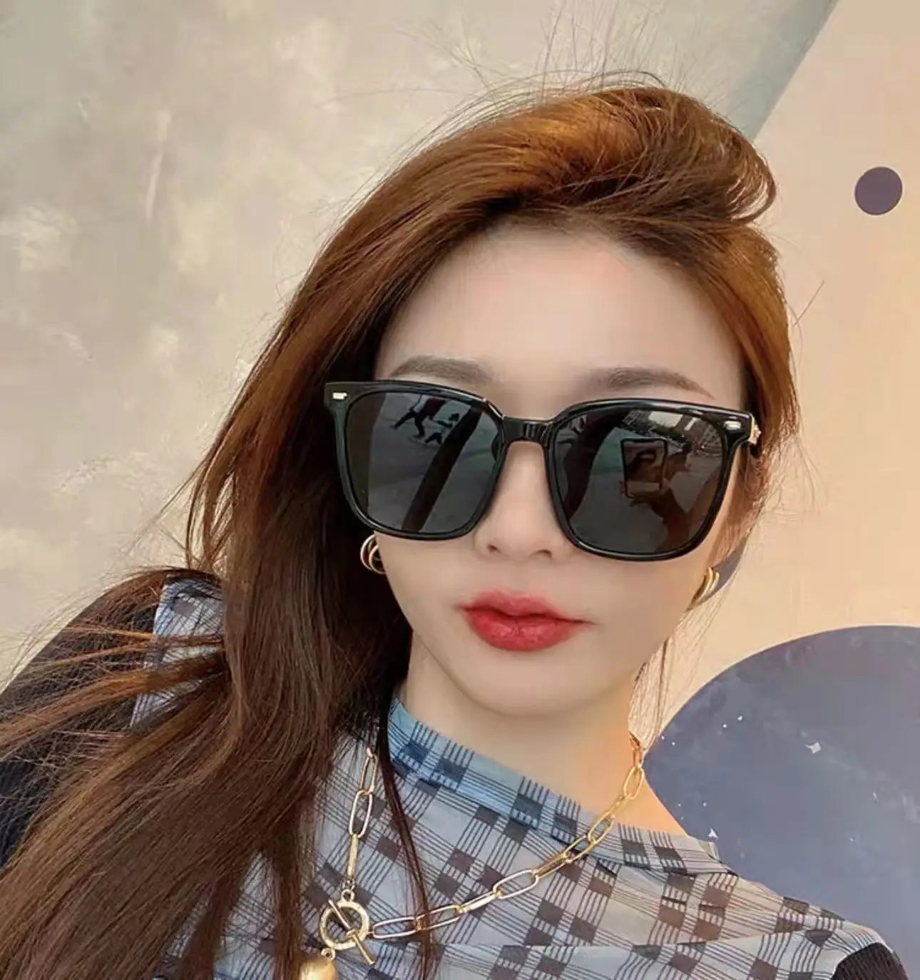 UV-Proof Polarized Sunglasses Large Frame Men Women β feature 2