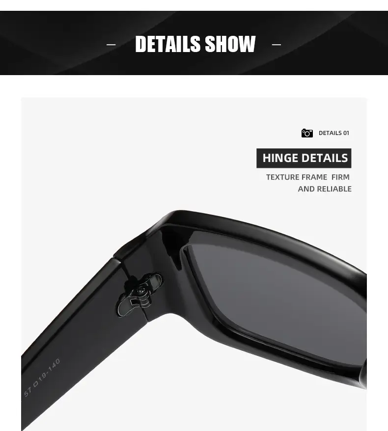 2024 New Retro Square Sunglasses Men Women UV-Proof — feature 31