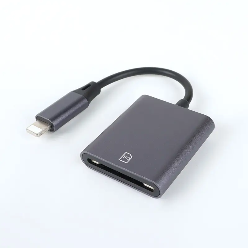Apple (aluminum alloy) SD single card reader (bag)