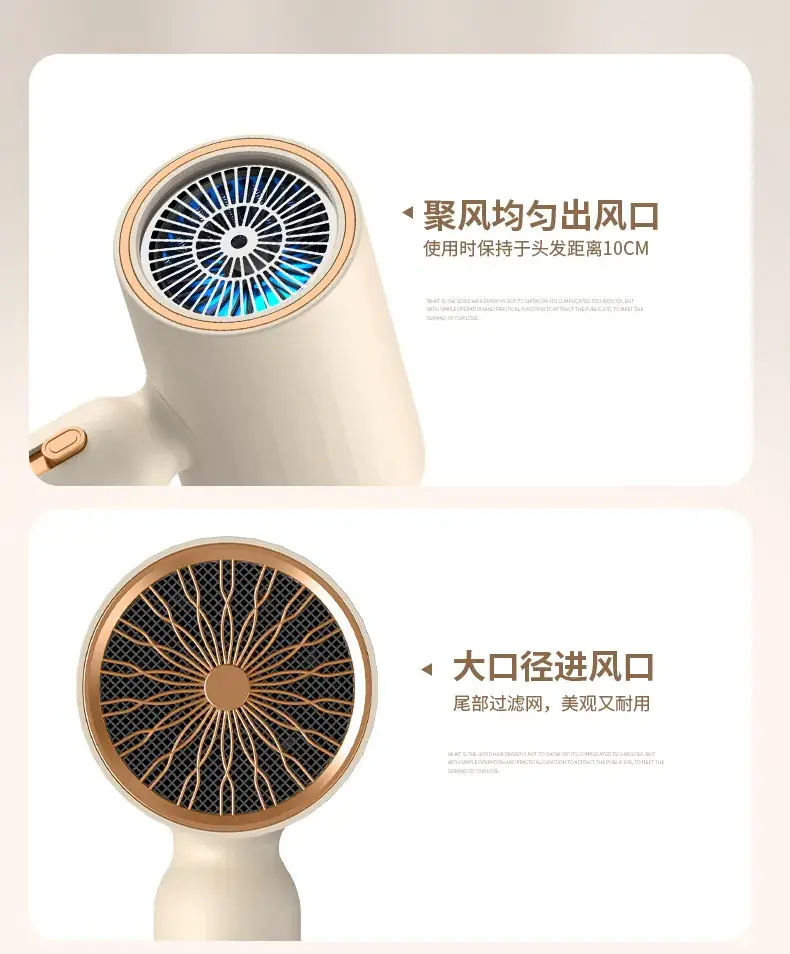 Portable Hair Dryer with Strong Wind & Blue Light — feature 23