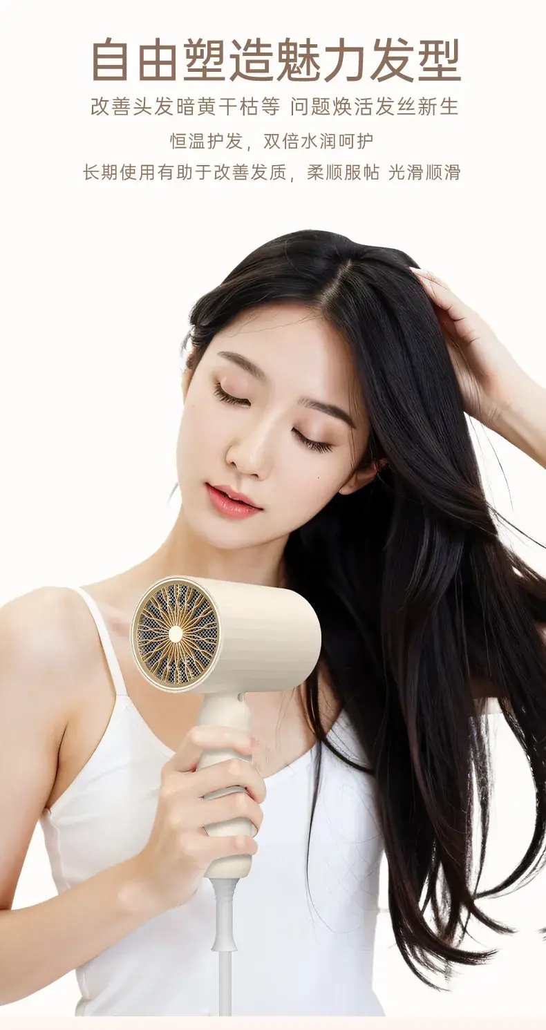 Portable Hair Dryer with Strong Wind & Blue Light — feature 6