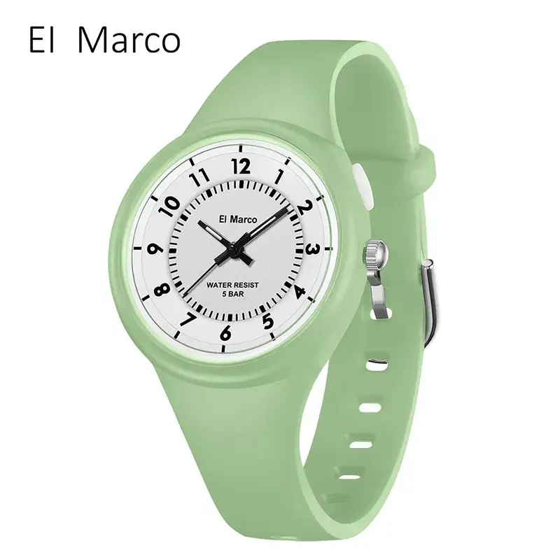 EI Marco Blue Yellow Elephant Quartz Watch for Kids - Image 13