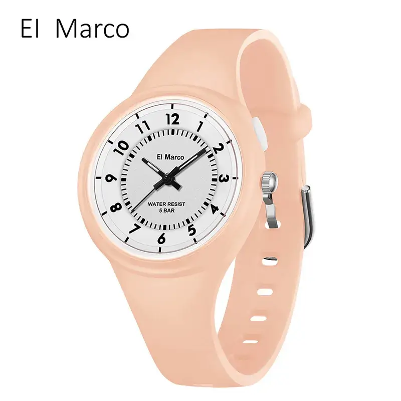 EI Marco Blue Yellow Elephant Quartz Watch for Kids - Image 14