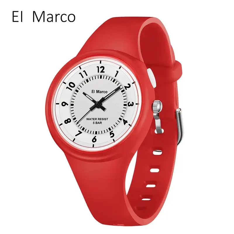 EI Marco Blue Yellow Elephant Quartz Watch for Kids - Image 15