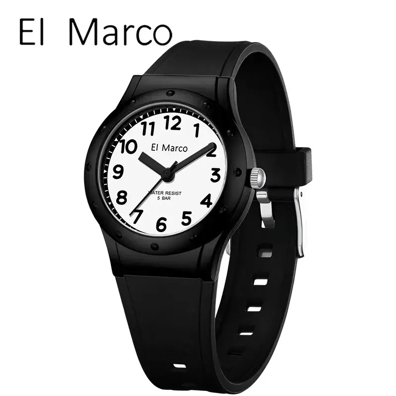 EI Marco Blue Yellow Elephant Quartz Watch for Kids - Image 17