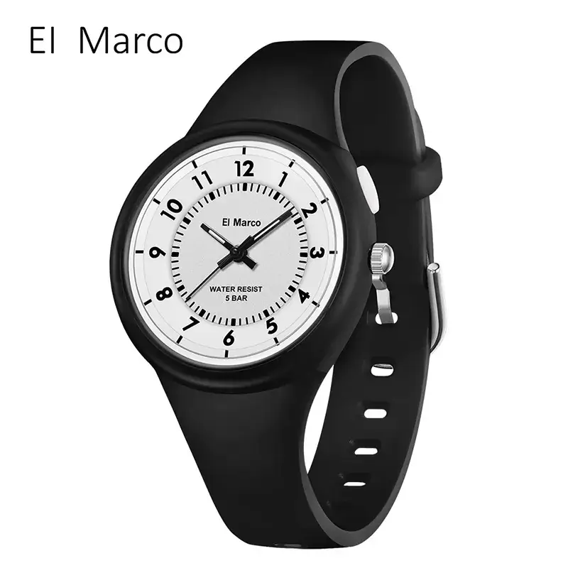 EI Marco Blue Yellow Elephant Quartz Watch for Kids - Image 8