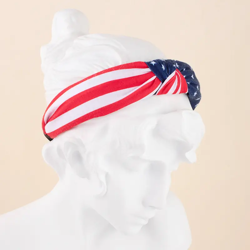 American Flag Flag Headband for Men Women Party Wear — feature 13