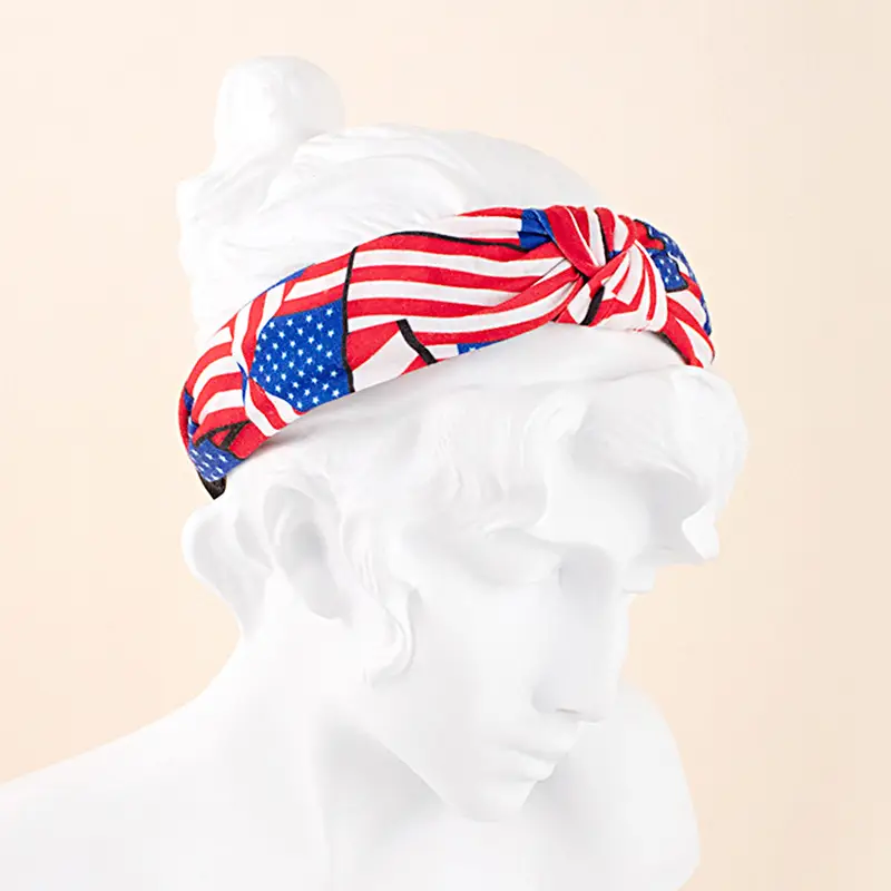 American Flag Flag Headband for Men Women Party Wear — feature 16