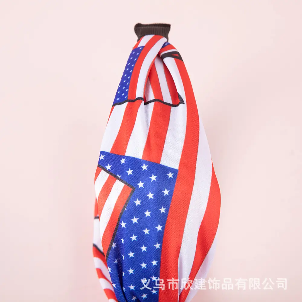 American Flag Flag Headband for Men Women Party Wear — feature 19