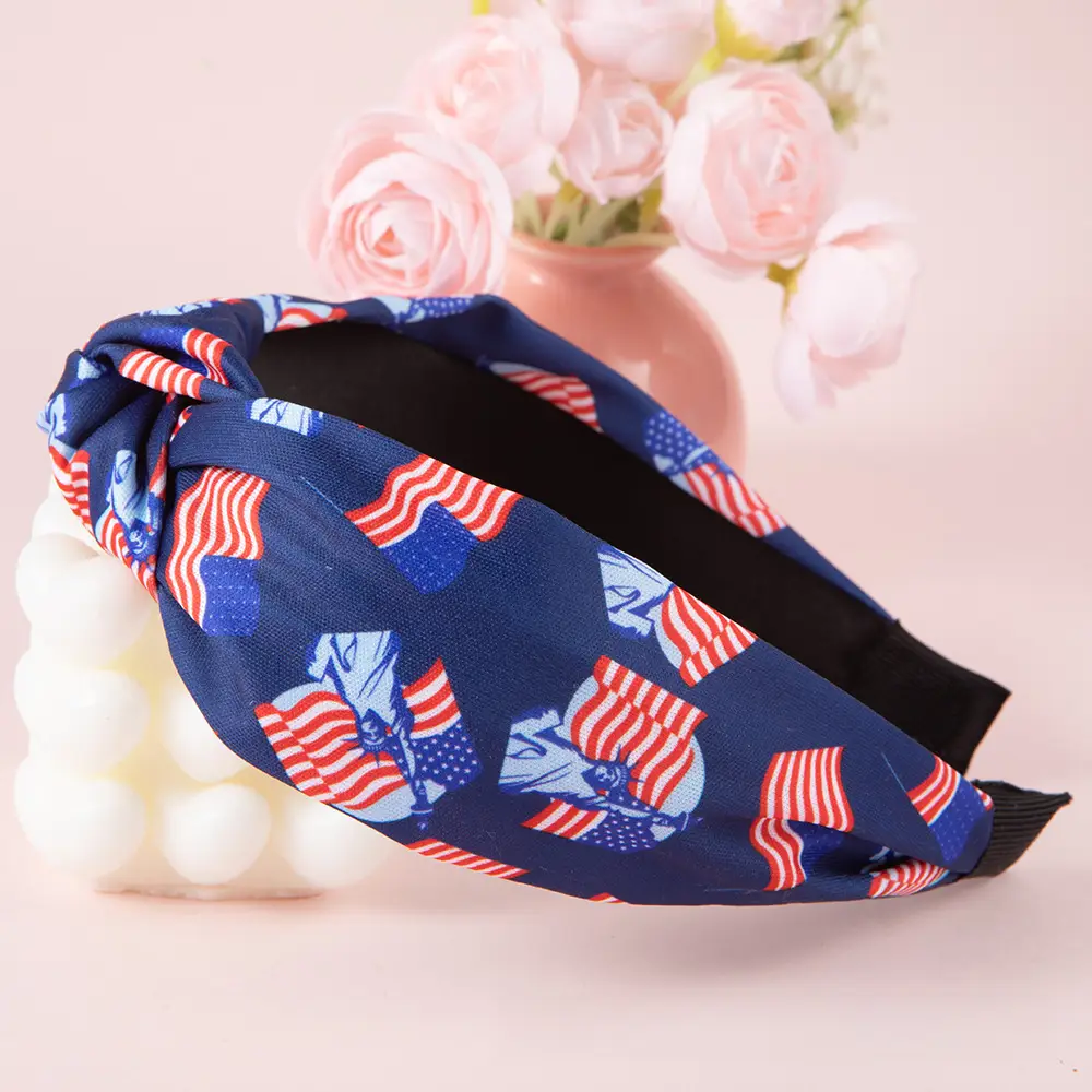 American Flag Flag Headband for Men Women Party Wear - Image 6