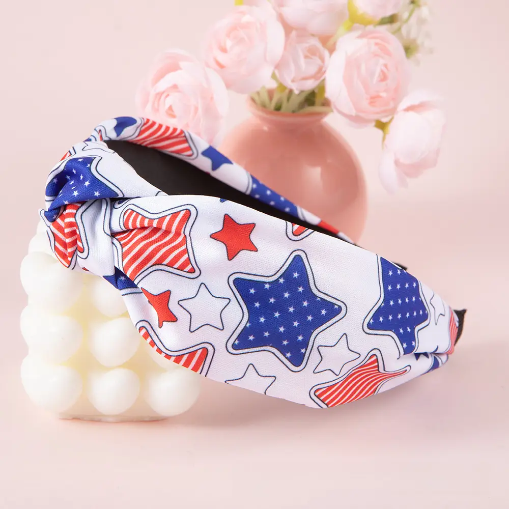 American Flag Flag Headband for Men Women Party Wear - Image 7